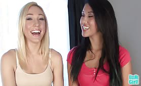 Fun questions with Jayden Lee & Lily Labeau on KissMeGirl